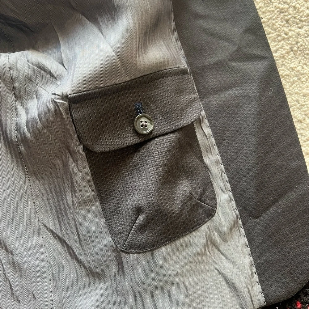 Saks Fifth Avenue Black Label Wool Modern Fit Sport Coat
